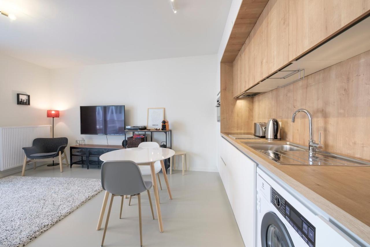 Mini Loft With Terrace Leilighet Brussel Eksteriør bilde